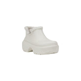 Crocs White Croslite Ankle Boots